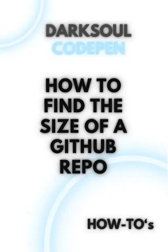 How to Find the Size of a GitHub Repository - Cover image